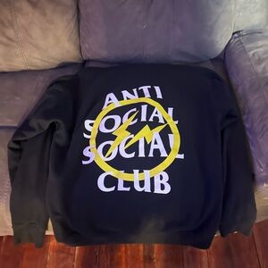 Anti Social Social Club Black Sweater